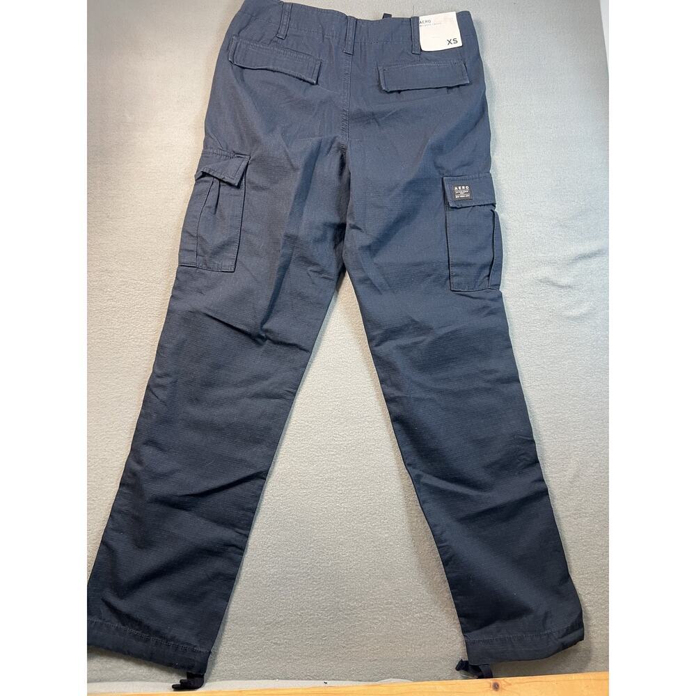 Aéropostale Men's Navy Blue Jogger Pants XS Drawstring Cotton Casual Wear - Picture 7 of 10
